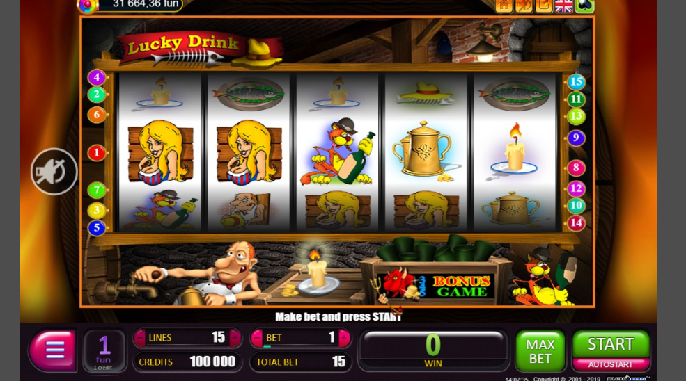 Lucky Drink: атмосферный эмулятор от BELATRA GAMES