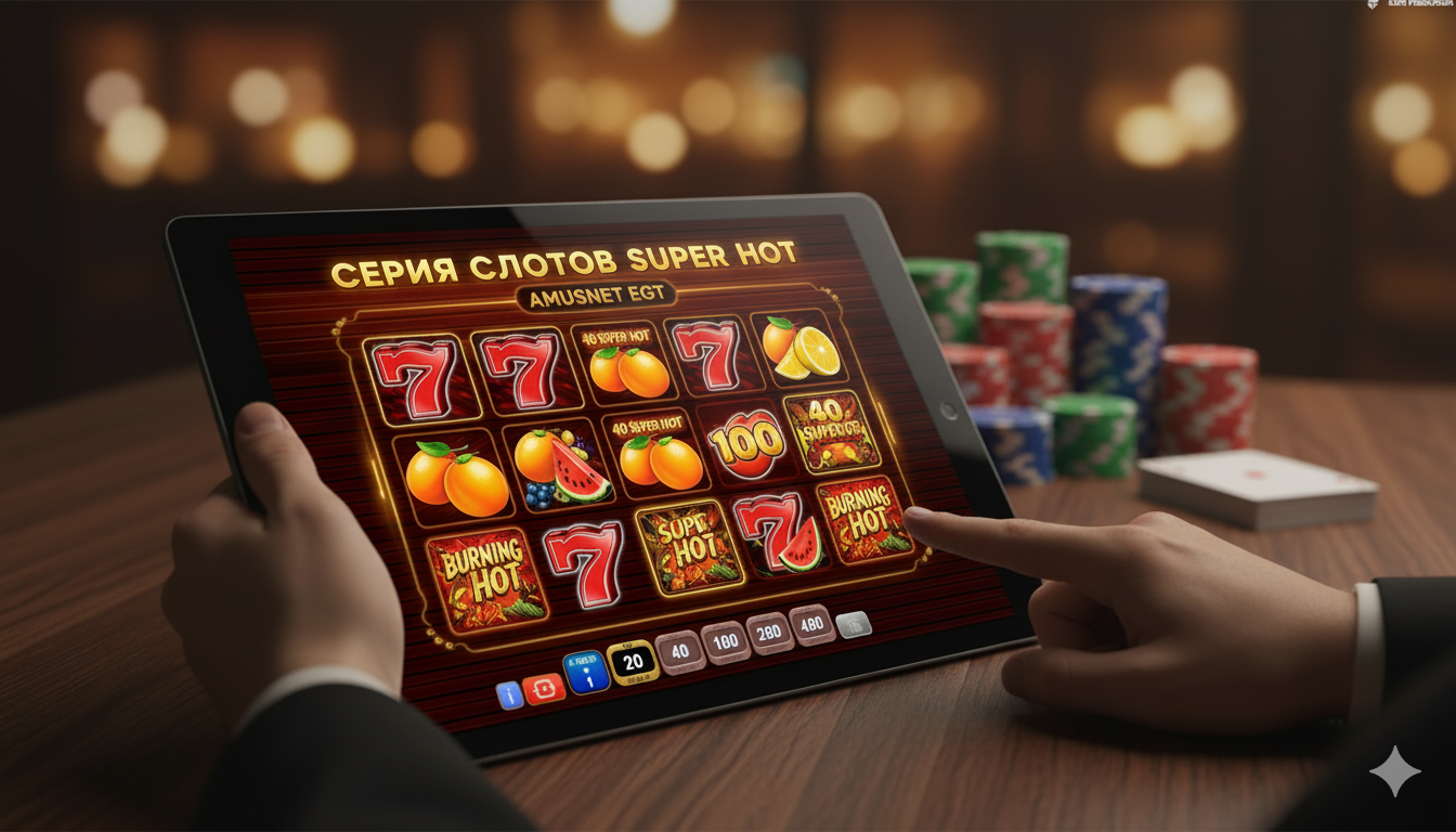 Серия слотов Super Hot от Amusnet EGT