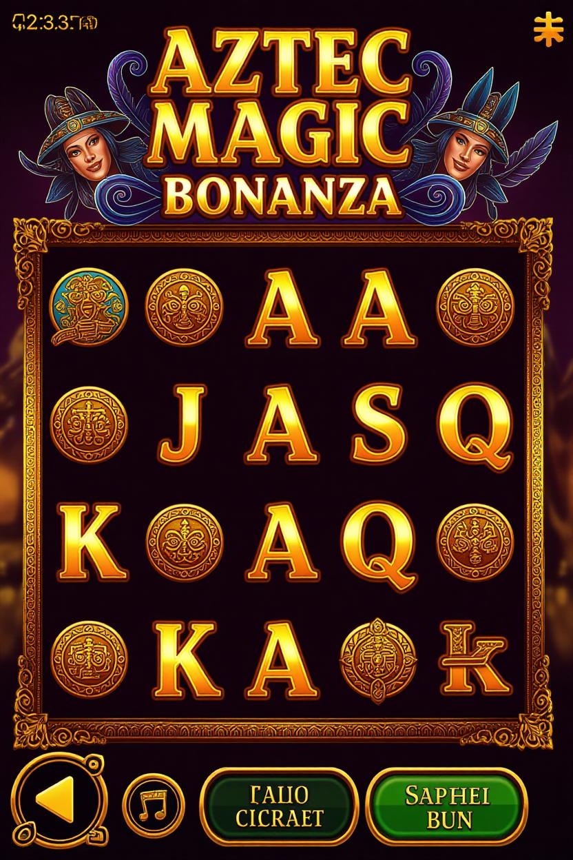 Таблица выплат символов в Aztec Magic Bonanza