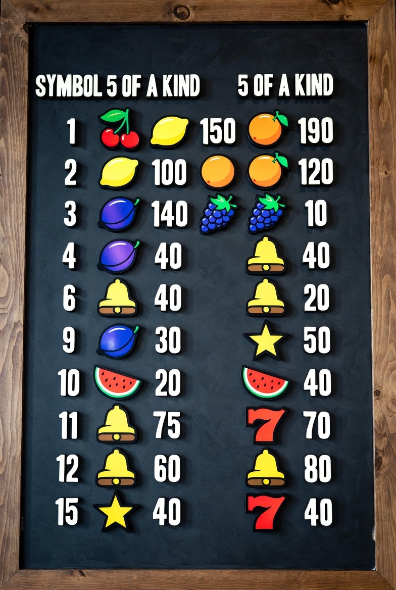 Таблица выплат и символы Fire in the Hole xBomb