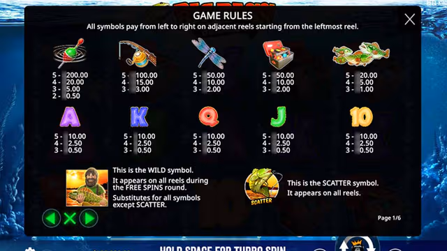 Режим бесплатных вращений в Big Bass Bonanza с рыбаком Wild