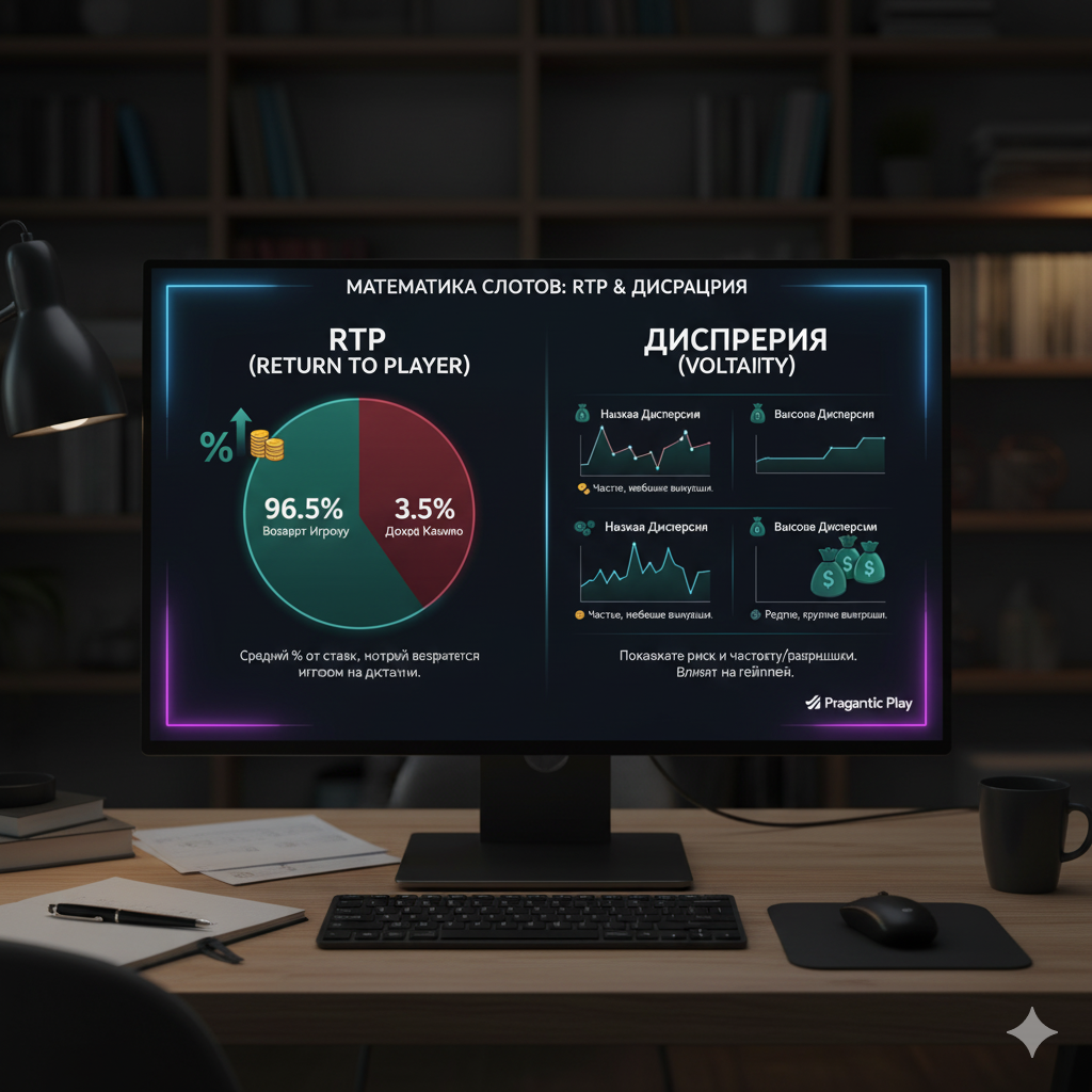 Математическая модель RTP и дисперсии в слотах