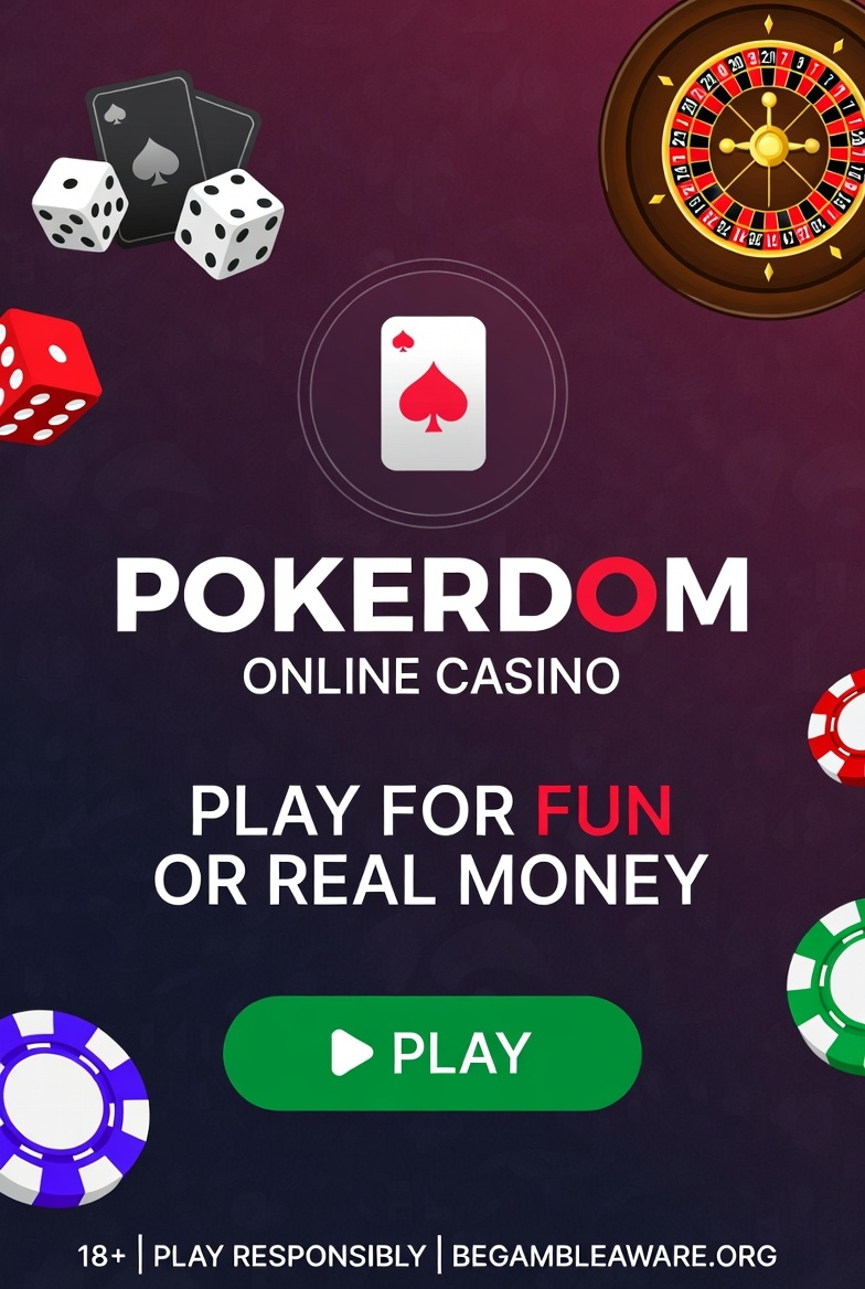Приветственный бонусный пакет Pokerdom для новых игроков